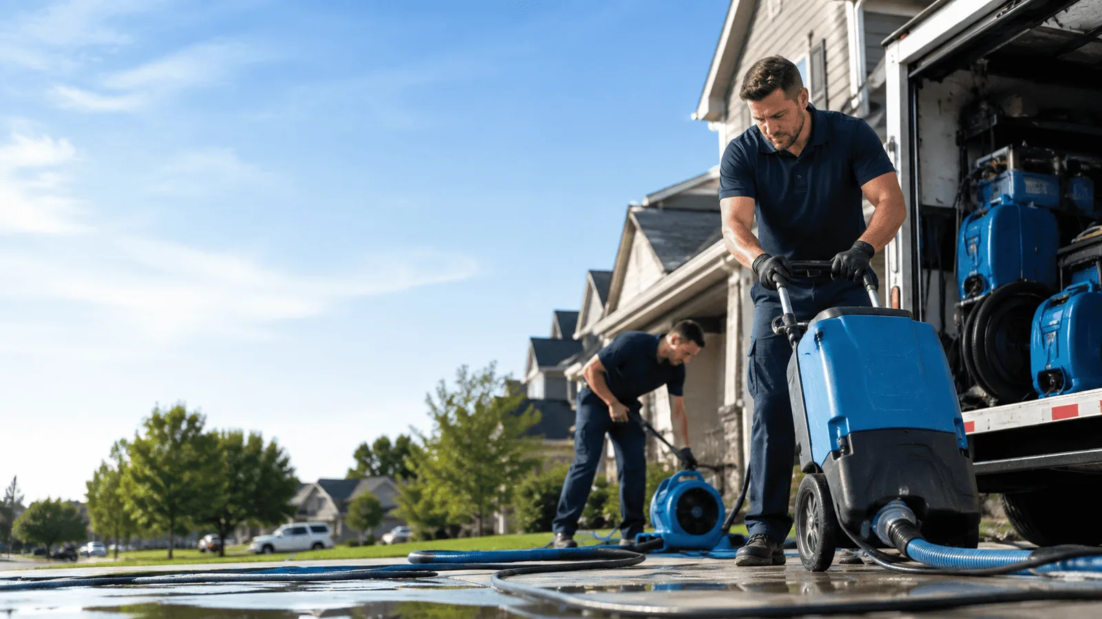Structural Drying being performed in Kirkersville, OH